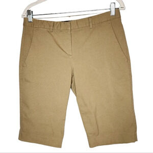 Theory khaki‎ bermuda shorts